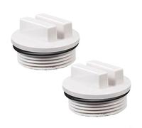 BEAZOOM Heavy Duty 1.5 Inch Swimming Pool Return Line Cap with O-Ring for Leak Prevention and Repair(1pcs)