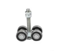 BEAZOOM Heavy Duty 4-Wheel Trolley Assembly for 42mm Track, 400kg Load Galvanized Steel Roller Pulley, Smooth Noiseless Movement with Bolt(1pc)