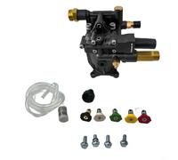 BEAZOOM Horizontal Shaft Pressure Washer Pump 3200 PSI 2.5 GPM, 3/4" Anodized Aluminium Unit Compatible with GC160 GC190 90028 Models