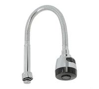 BEAZOOM Kitchen Sink Mixer Tap with 360° Flexible Stainless Steel Pipe Spout and Switchable Aerator Jet Nozzle