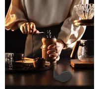 BEAZOOM Manual Coffee Grinder Handle Cover for Comandante C40 MK4, Ergonomic Grip, Long-lasting Material, Moisture-Resistant Lid, Easy Attach and Remove, As Shown Colour(Black)