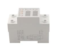 BEAZOOM Modular Overvoltage Protector 40A 63A Adjustable Delay 3-300s Anti-Flaming Shell Residential and Commercial Power Systems