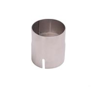 BEAZOOM Motorcycle Exhaust Pipe Adapter, Stainless Steel Reducer Muffler Connector with Multiple Size Options 51Mm to 52Mm 54Mm 56Mm 58Mm 62Mm(51 To 52 Interface)