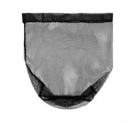 BEAZOOM Nylon Fishing Net for Replacement Bag 30kg Load Capacity for Landing Nets 40-50cm Diameter Suitable for Sea River Lake Fishing Black(45cm)