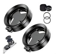 BEAZOOM Polarizing CPL Filter Mobile Phone 52mm, Magnetic Lens Adapter Reduces Reflections Improves Contrast, Portable Smartphone Photography Kit with Case(2pcs)