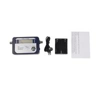 BEAZOOM Portable DVB-T TV Antenna Signal Detector with for Compass Guide Digital LCD Screen and Attenuation Control Blue