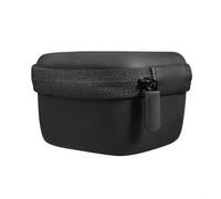 BEAZOOM Protective Case for Insta360 Link 2 2C Pro - Waterproof PU Leather Shockproof Carrying Bag with Storage Pocket for Gimbal Camera Accessories Black 94x93x62mm