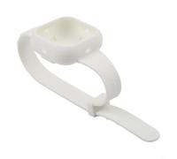 BEAZOOM Protective Silicone Extension Strap GO, Lashing Band with Case Outdoor Sports, Black(White)