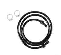 BEAZOOM PVC Garden Sprayer Replacement Hose 12m with 09in OD and 07in ID Threads, Backpack Electric Sprayers and Outlet Screw Pumps, Includes Fixing Nuts and Clamps
