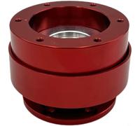 BEAZOOM Racing Simulator Quick Release Adapter TURN, Aluminum Alloy Direct Drive Wheel Mount(Red)