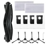 BEAZOOM Replacement Kit for Eureka J20 and for MIDEA W20 W20 Pro Robot Vacuum, 12pcs Main Brush Side Brushes Filters Mop Cloths