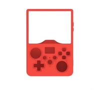 BEAZOOM Silicone Case for Game Console, Shockproof 14.6x10.2x3.4cm for Travel Gaming Black Red Blue(Red)