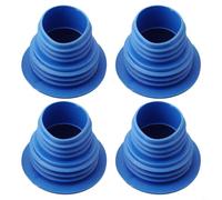 BEAZOOM Silicone Drain Hose Seal for Washing Machine Floor Leak Pipe Rubber Gasket(blue)
