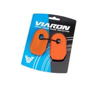 BEAZOOM Silicone for Bicycle Crankset Cover Pair, Anti-Scratch Crank Arm Protector Cap for Mountain Road for Bike, 68x40x15mm(orange)