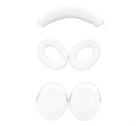 BEAZOOM Silicone Headphone Cover for Sony WH-1000XM4, Soft Comfortable Dustproof Scratch Resistant Black White Red Beige Dark Blue(Black)
