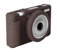 BEAZOOM Silicone Protective Case for Sony Zv1 Camera, Shockproof Scratch Resistant Cover with Full for access 11x6x5cm Lightweight Operational Accessibility(Coffee Brown)