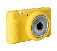 BEAZOOM Silicone Protective Case for Sony Zv1 Camera, Shockproof Scratch Resistant Cover with Full for access 11x6x5cm Lightweight Operational Accessibility(Yellow)