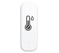 BEAZOOM Smart Temperature Humidity Detector, Wireless Indoor Sensor with Remote Monitoring and Data Export, Compact Design for Greenhouse Office(B)