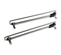 BEAZOOM Telescopic Clothes Rods, Adjustable Retractable Iron Hangers for Closets Laundry Rooms Temporary Use(300mm)