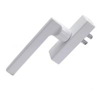 BEAZOOM White Aluminum Alloy Casement Window Handle, Inward Opening Inverted Design with High-Temperature Baking Paint Finish Modern Home Improvement
