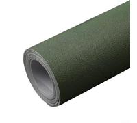 BEAZOOM Wood Panel Effect Wallpaper Matcha Green Textured Design for Bathroom Kitchen - Waterproof PVC Decorative Roll 40x300cm(40 * 300cm)