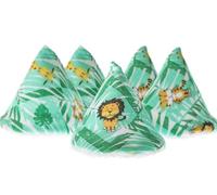 BebaBean Pee-pee Teepee Jungle Green - Cello Bag Infant Diaper 5 Count Disposable Urine Protection