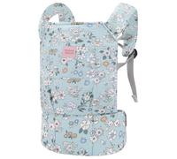 Bebamour Doll Carrier for Girls, 3-in-1 Soft Sling for Children, 100% Cotton, Light Green