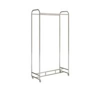 BEBANE Commercial Fabric Sample Display Rack, Floor Standing Scarf Underwear Organizer Holder, Home Textile Store Display Rack, for Boutique Display(Single layer,150 * 40 * 180cm/59 * 15.7 * 70.9in)
