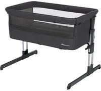BEBE CONFORT Bebeconfort Calidoo, Co-Sleeper/Bedside Crib Baby cot with Mattress, Height Adjustable, Drop mesh Side, 0-9kg, 0-6 Months, Geometric