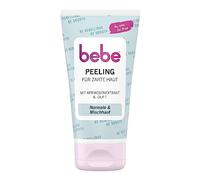bebe Exfoliating for Delicate Skin (150g), Gentle Facial Cleansing with Apricot Extract & Fragrance, Thorough Skin Cleansing for Normal Skin & Combination Skin