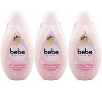 Bebe Gentle Care Bubble Bath & Shower 3 X 500ML No More Tears Gentle Cleansing