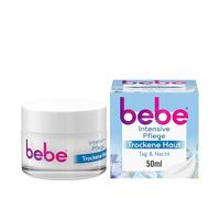 bebe Intensive Care (50 ml), Rich Face Cream for Dry Skin with Avocado Oil and Shea Butter, Intensive Nourishing Moisturising Cream for 24-Hour Moisture, Vegan
