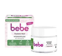 bebe Intensive Care (50 ml), Rich Face Cream for Dry Skin with Avocado Oil and Shea Butter, Intensive Nourishing Moisturising Cream for 24-Hour Moisture, Vegan