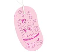 Bebe Naissance Care Pencil Case, Bath Sponge, Soft Sponge for Wash with Travel Lanyard, Compact Bath Scrub with Patterns and
