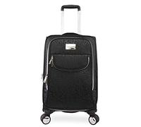 BEBE Women's Carissa 21" Expandable Spinner Carry Tossed Black, One Size