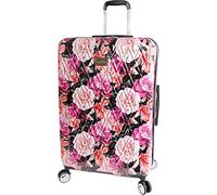 Bebe Women's Luggage Marie 29" Hardside Check in Spinner, Black Floral Print, One Size, Luggage Marie 29" Hardside Check in Spinner