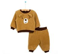Bebecix Sweatshirt- Footless Bottom - Brown