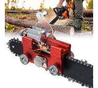 BeBecome Adjustable Chainsaw Sharpener, 0°-40° Jig Fits 4-22" Saws