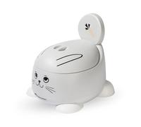 Bebeconfort Comfort Potty Training Seat, 12-36 Months (Max. 20kg), Adorable Animal Designs, Ergonomic & Compact, Easy to Clean, Hygienic Splash Guard, Anti-Slip Baby Potty Training Seat, Rabbit