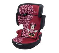 Bebeconfort Disney Hera i-Safe, Backrest Booster Car Seat, 3.5-12 Years (100-150cm), Minnie Mouse Car Seat, Foldable & Lightweight, Seat Belt Installation, 14 Headrest Positions, Fun Minnie