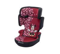Bebeconfort Disney Hera i-Safe, Backrest Booster Car Seat, 3.5-12 Years (100-150cm), Minnie Mouse Car Seat, Foldable & Lightweight, Seat Belt Installation, 14 Headrest Positions, Fun Minnie