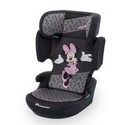 Bebeconfort Disney RoadSafe i-Size, Car Seat, 100-150 cm, Authentic Minnie | Backrest Booster Car Seat, 3.5-12 Years, Foldable & Lightweight, Seat Belt Installation, 14 Headrest Positions