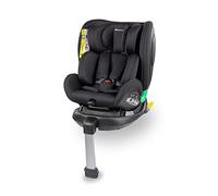 Bebeconfort EvolveFix Plus i-Size Car Seat, 40-150 cm, Black Mist | ISOFIX 360° Car Seat, 0-12 Years, Rear-Facing, 10 Headrest Positions, 4 Reclines, Side Protection, Support Leg