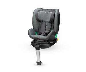 Bebeconfort EvolveFix Plus i-Size Car Seat, 40-150 cm, Tinted Graphite | ISOFIX 360° Car Seat, 0-12 Years, Rear-Facing, 4 Recline Positions, Side Impact Protection, Support Leg Installation