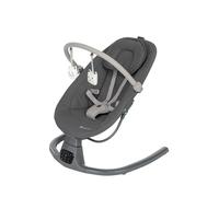 Bebeconfort Jolana Electric Baby Swing, 0-6 Months, Tinted Graphite | Automatic Motion Detection, Up to 9 kg, 12 Soothing Songs, 5 Nature Sounds, Adjustable Backrest, 2 Recline Positions