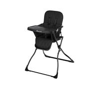 Bebeconfort Lily Baby High Chair, 9-15 kg, Tinted Graphite | Compact & Lightweight, 6 Months - 3 Years, 4 kg, Soft Padding, One-Hand Fold, Easy to Clean, 5-Point Safety Harness