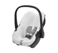 Bebeconfort Maxi-Cosi Organic Cotton Car Seat Cover, Natural White | For CabrioFix i-Size / Pebble S, Soft, Breathable & Moisture-Absorbing Material, Machine Washable