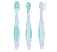 Bebeconfort Set of 3 Toothbrushes with Case Sailor