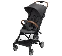 Bebeconfort Zephir Compact Baby Pram, 0-4 Years (max. 22 kg), Lightweight Travel Pram (4.5 kg), Suitable for Aircraft Cabin, Flat Reclining and Tilting Storage Basket, Mineral Graphite