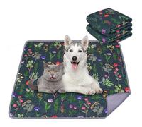 BeBeJoJo Reusable Dog Training Pads,Washable Pee Pads for Dogs Super Absorbent 100% Waterproof Fast Drying Dog Mat for Home,Car,Travel,86*91cm,2Pcs